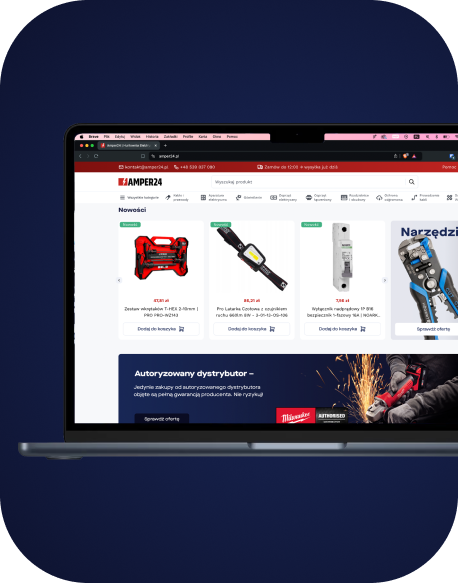Case study Amper - wdrożenie Sellina