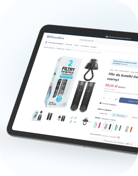 Case study Filtrosfera - ekosystem B2B z Sellina
